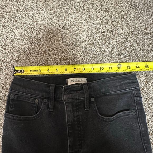 MADEWELL Women's Petite Cali Demi-Boot Jeans Raw-Hem Edition Size 27P - Picture 8 of 12